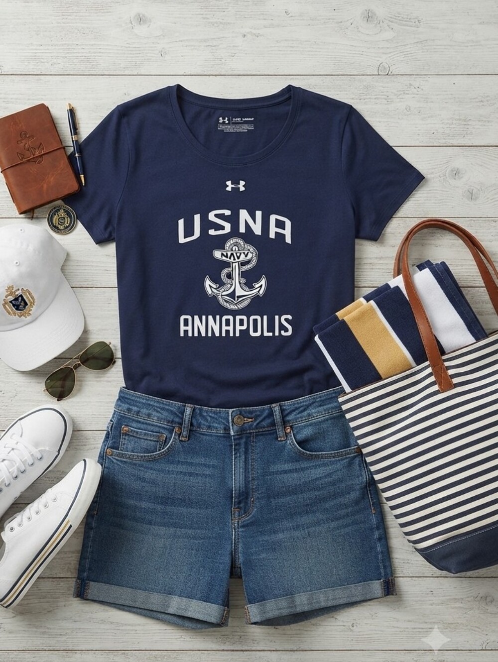 Under Armour US Navy Tee